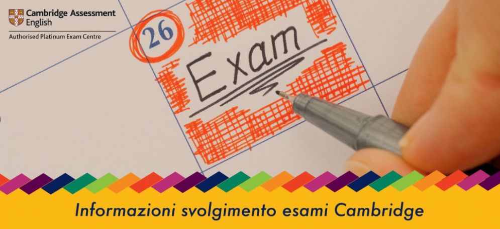 Informazioni importanti svolgimento esami Cambridge - Estate 2020