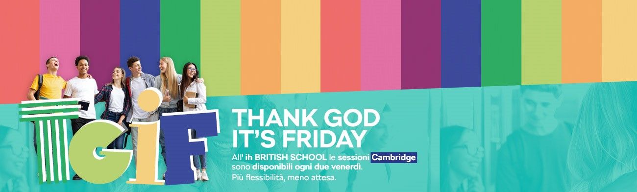 <span>Thank God It's Friday</span>Ogni due venerdì nel nostro centro è tempo di esami: niente lunghe attese, ma solo il prossimo venerdì da segnare in agenda.