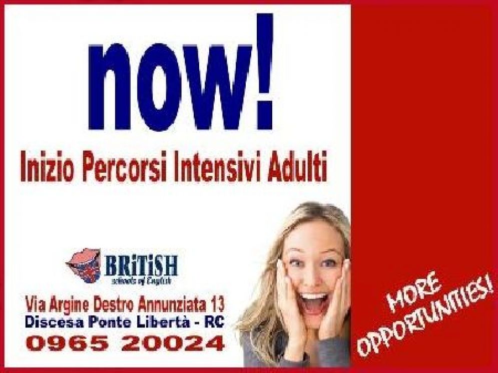 INIZIO NUOVI PERCORSI INTENSIVI ADULTI